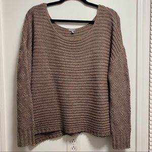 Textured Knit Sweater
